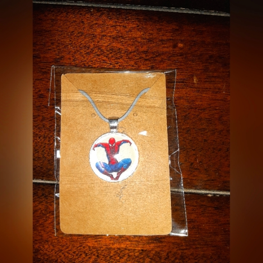 Spiderman Necklace